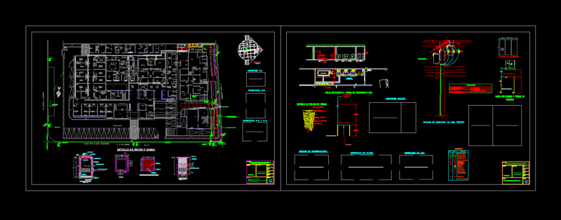 Transformation Chamber DWG Block for AutoCAD