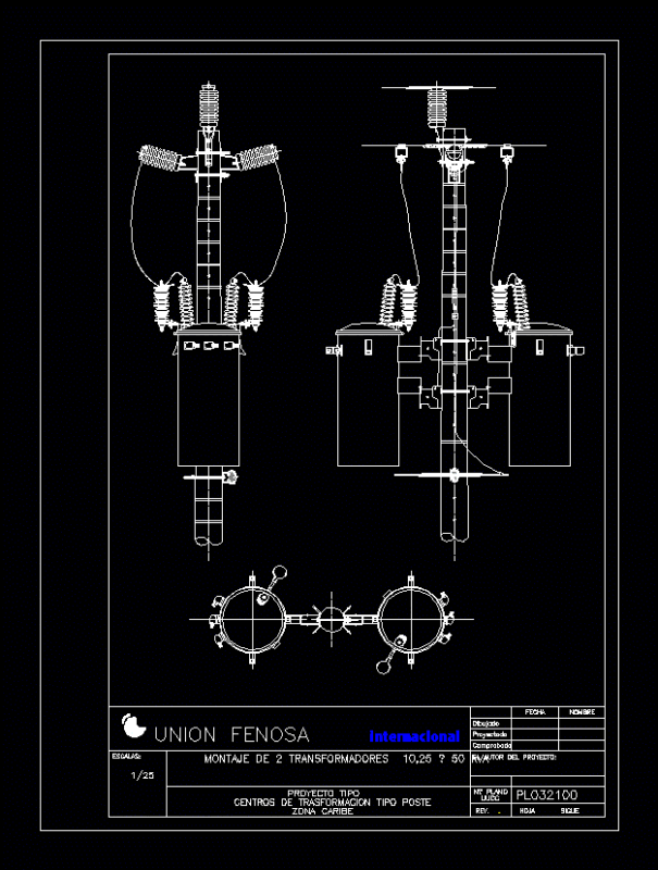 Transformer DWG Block for AutoCAD