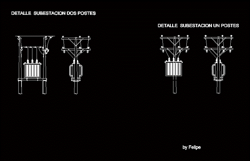 Transformers DWG Block for AutoCAD
