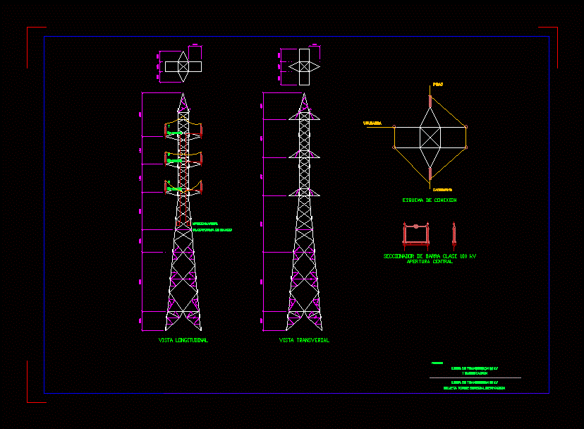 electrical pole cad block free download