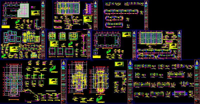 Treatment Plan DWG Plan for AutoCAD