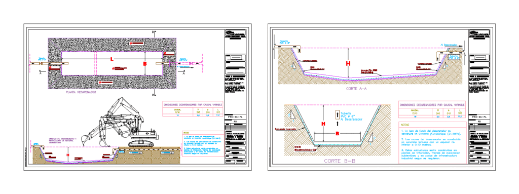 Treatment System DWG Block for AutoCAD