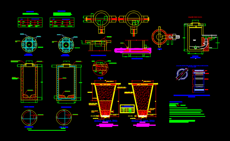 Typical Mailboxes DWG Block for AutoCAD
