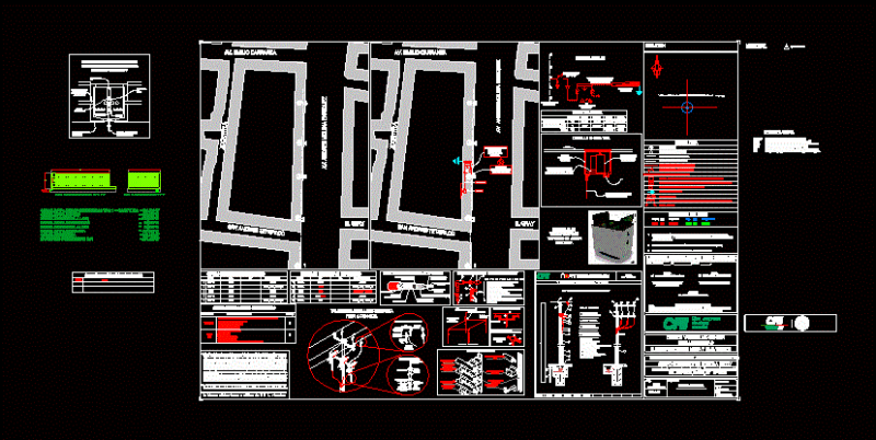 Undr Ground Electrification DWG Full Project for AutoCAD