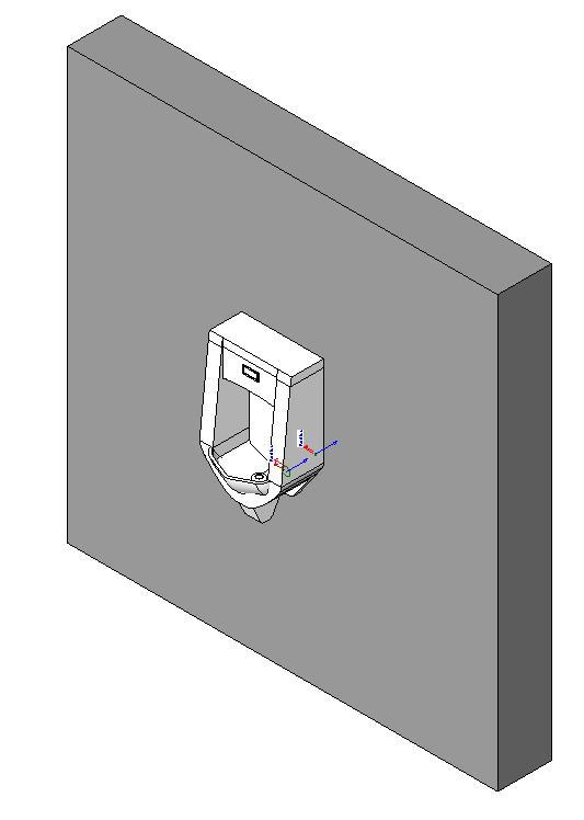 Urinal 3D RFA Model