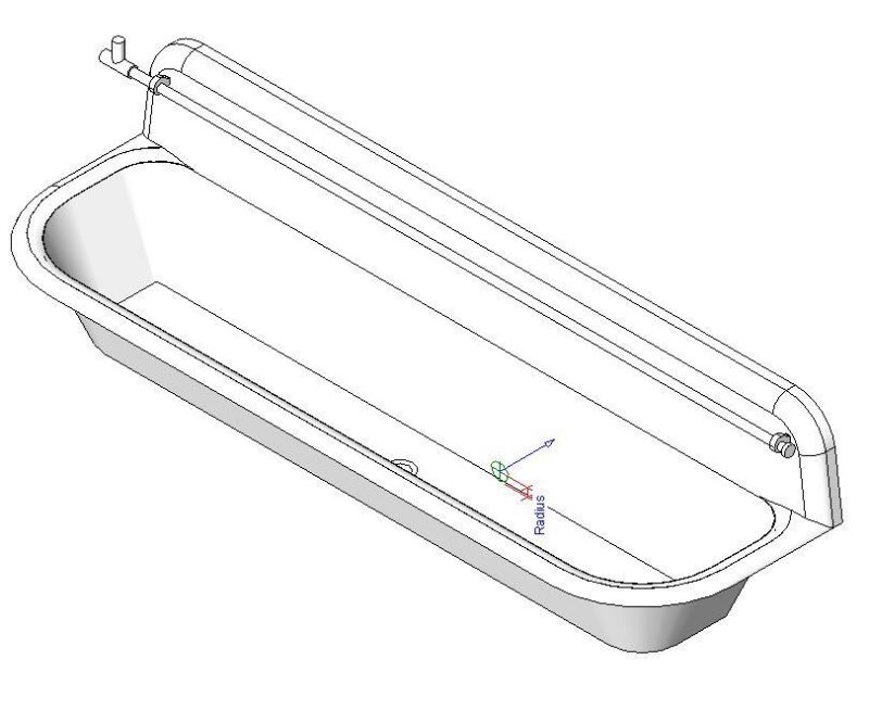 Urinal 3D RFA Model