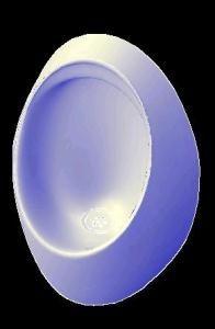 Urinal Helvex 3D DWG Model for AutoCAD