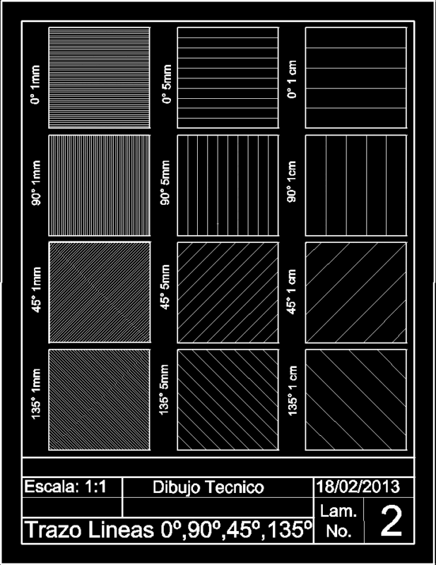 Various Line Drawings DWG Block for AutoCAD