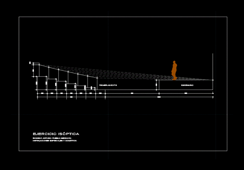 Vertical Isoptic DWG Block for AutoCAD