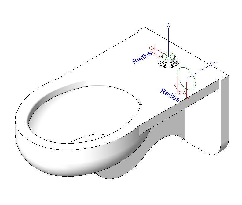 Wall - Hung Toilet 3D DWG Model for AutoCAD • Designs CAD