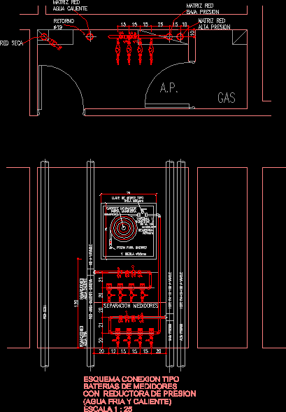 Water Meter Dwg Detail For Autocad • Designs Cad