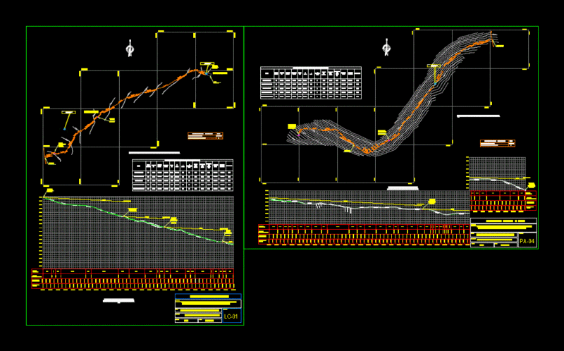 Water Pipe Network DWG Block for AutoCAD
