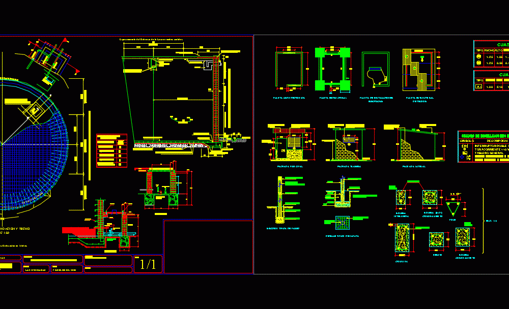 Water Tank Details Dwg Free Download