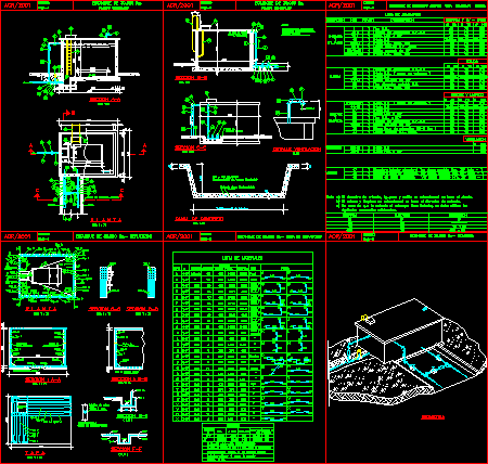 Water Tank DWG Block for AutoCAD â€