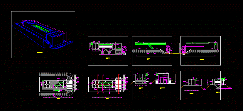 Water Treatment Plant DWG Detail for AutoCAD • Designs CAD