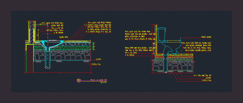 Wc Iran Farangi DWG Detail for AutoCAD