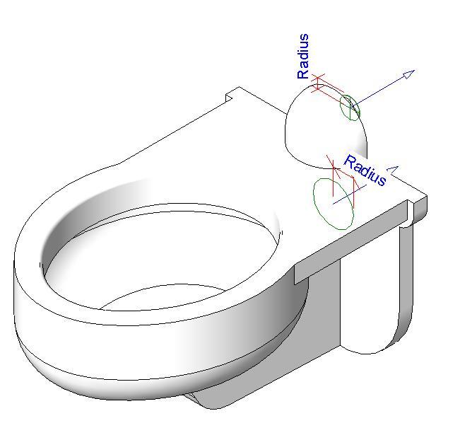 Wc Suspended 3D RFA Model