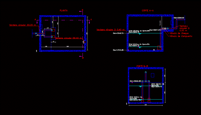 Well Humid DWG Block for AutoCAD