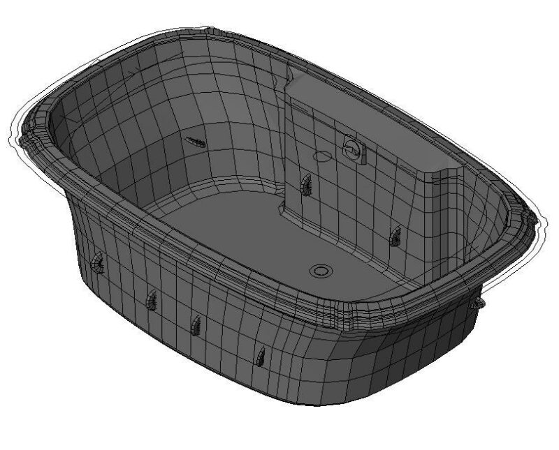 Whirlpool 3D DWG Model for AutoCAD