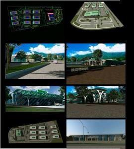 Wholesale Center 3D DWG Model for AutoCAD