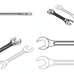 Wrench 3D DWG Model for AutoCAD | Designs CAD
