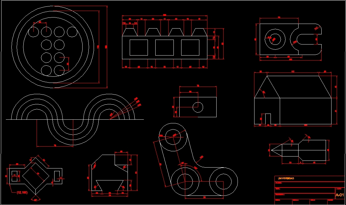 Autocad Drawings DWG Block for AutoCAD • Designs CAD