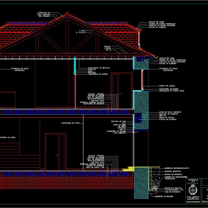 Building Section DWG Section for AutoCAD • Designs CAD