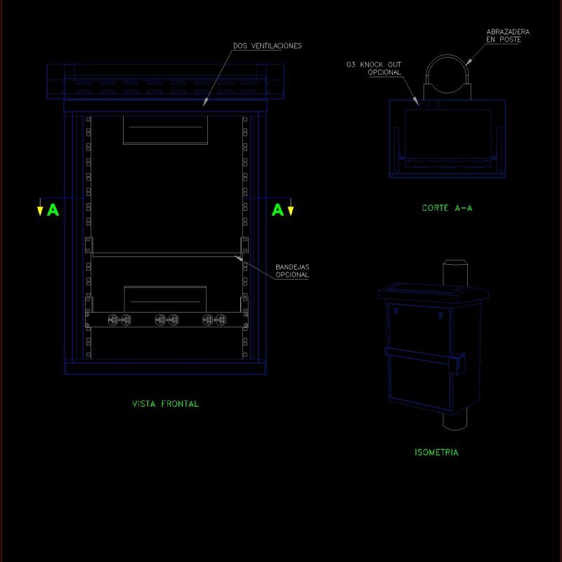 Cabinet Cabinet Cctv DWG Block for AutoCAD • Designs CAD