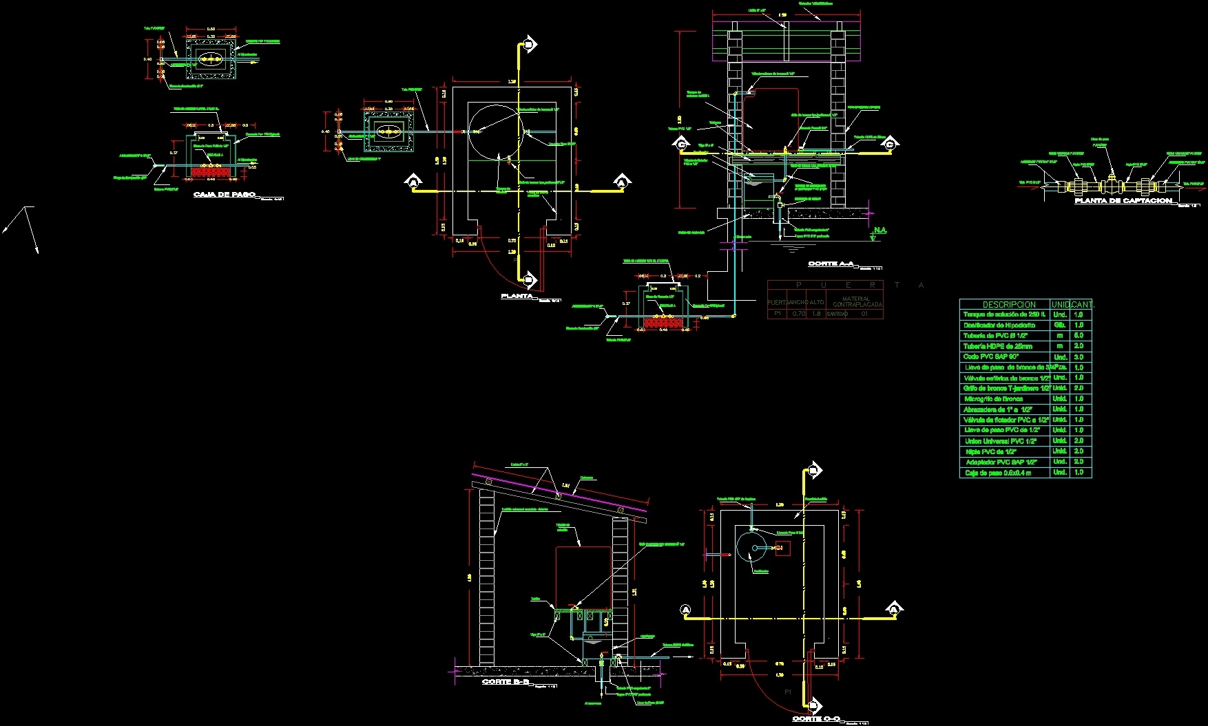 Camera Hypochlorinator DWG Detail for AutoCAD • Designs CAD