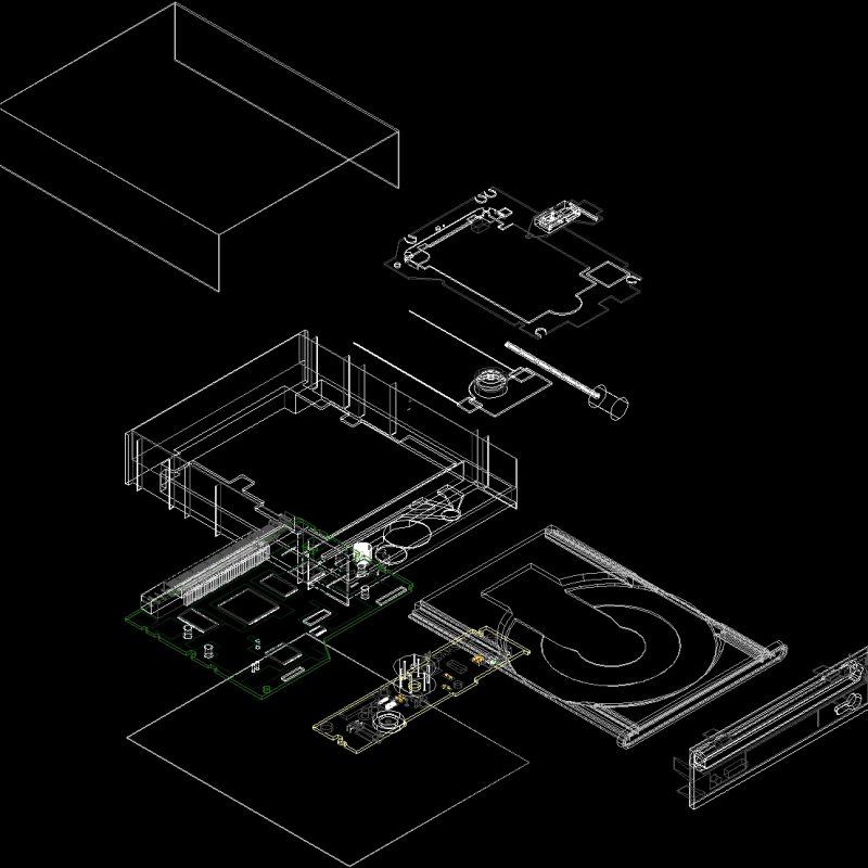 Cd Rom 3D DWG Model for AutoCAD • Designs CAD