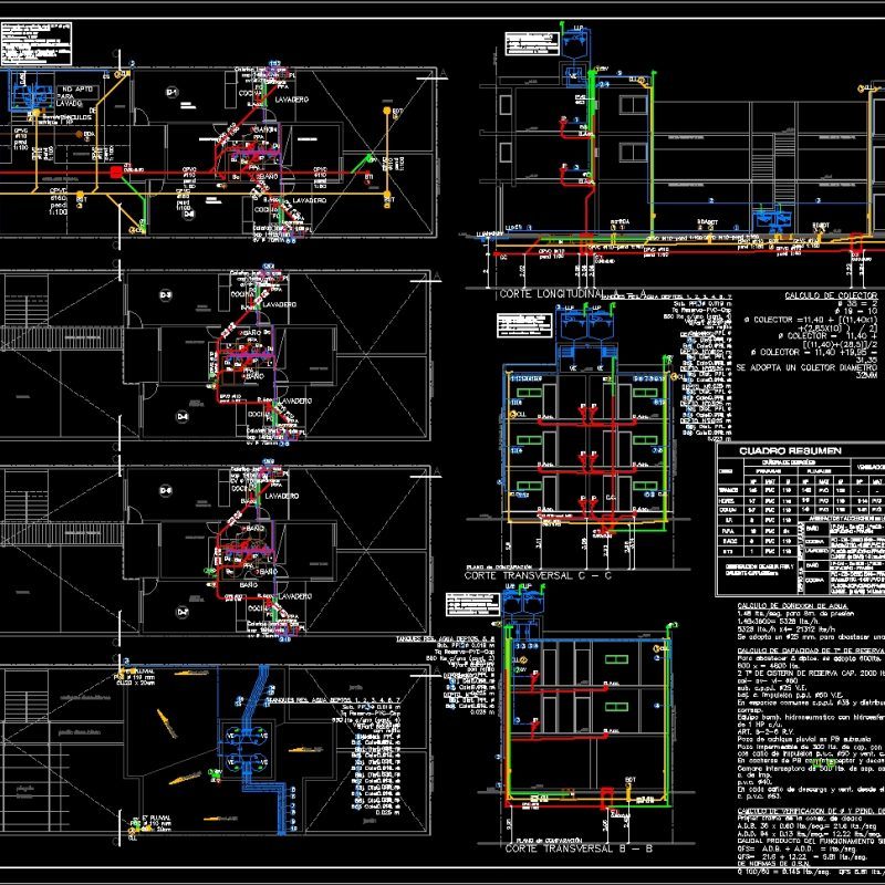 Complex Facilities Departments DWG Plan for AutoCAD • Designs CAD