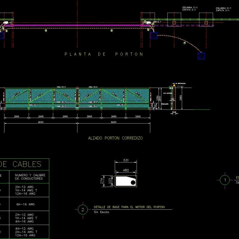 Electric Door DWG Block for AutoCAD • Designs CAD