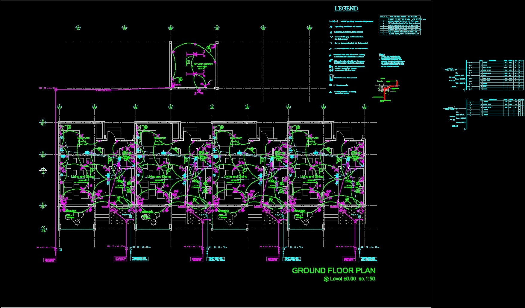 Electrical Connection DWG Detail for AutoCAD • Designs CAD