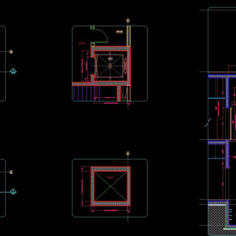 Elevator DWG Plan for AutoCAD • Designs CAD