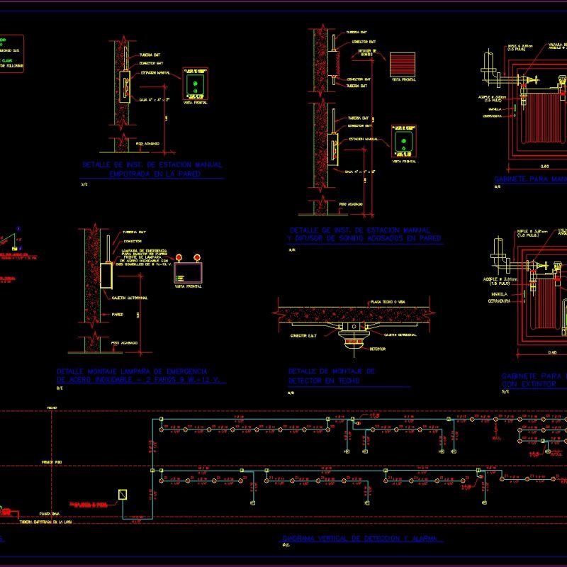 Fire Protection System DWG Block for AutoCAD • Designs CAD