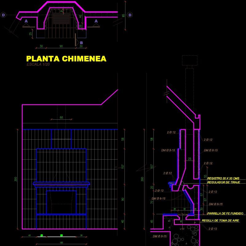 Fireplace Project DWG Full Project for AutoCAD • Designs CAD