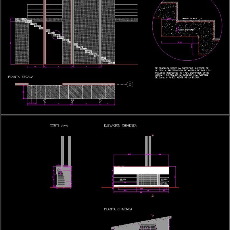 Fireplace Stove Detail DWG Detail for AutoCAD • Designs CAD
