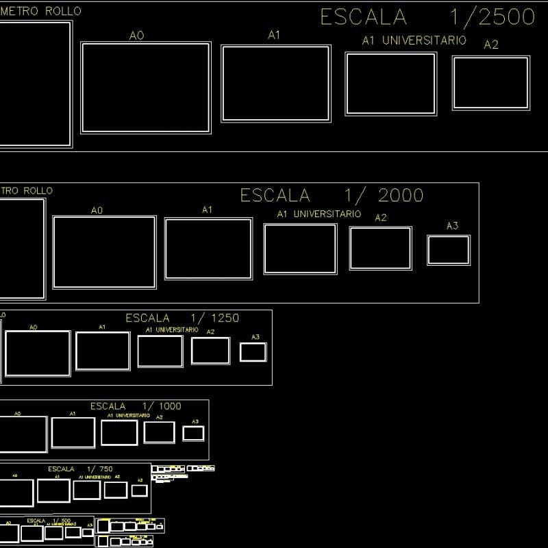 Formats 2012 For Plots Ing David Espinola Dwg Block For Autocad • Designs Cad 1356