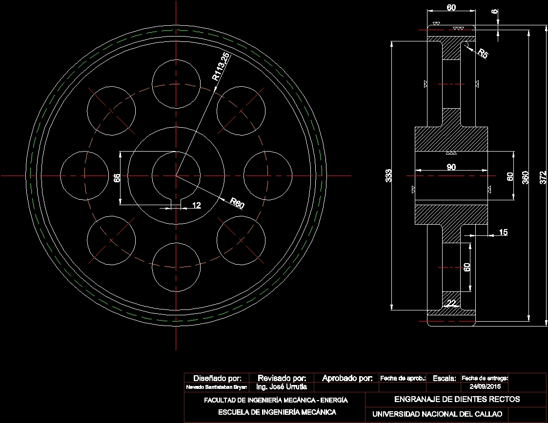 gear profile generator autocad