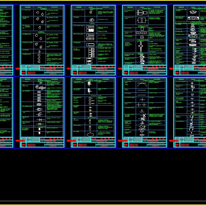 Hydraulic Simbologia DWG Block for AutoCAD • Designs CAD