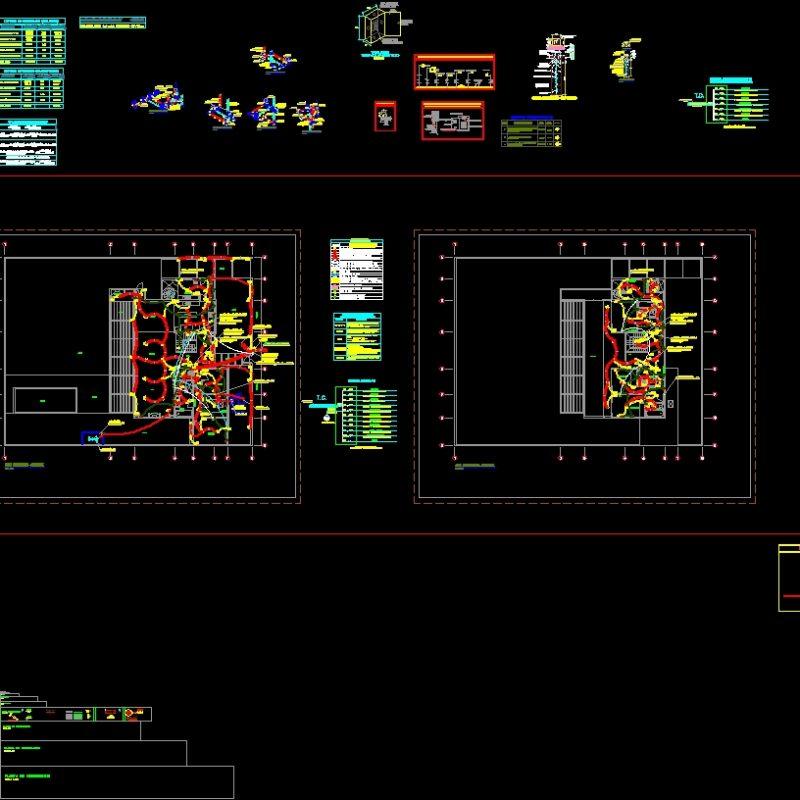 Inst Electrical Plans DWG Plan for AutoCAD • Designs CAD