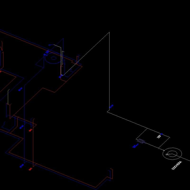 Isometric Hydraulic System DWG Block for AutoCAD • Designs CAD