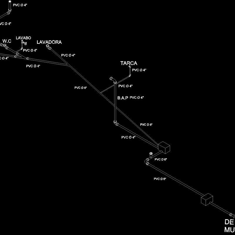 Isometric Plumbing DWG Block for AutoCAD • Designs CAD
