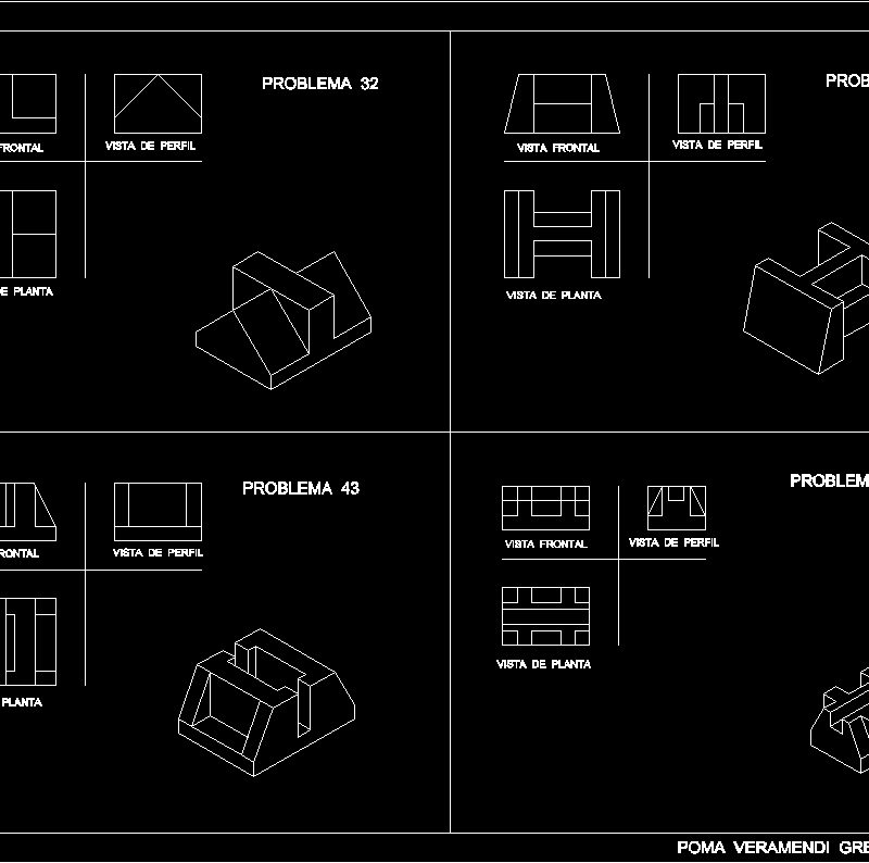 Isometric Views DWG Block for AutoCAD • Designs CAD