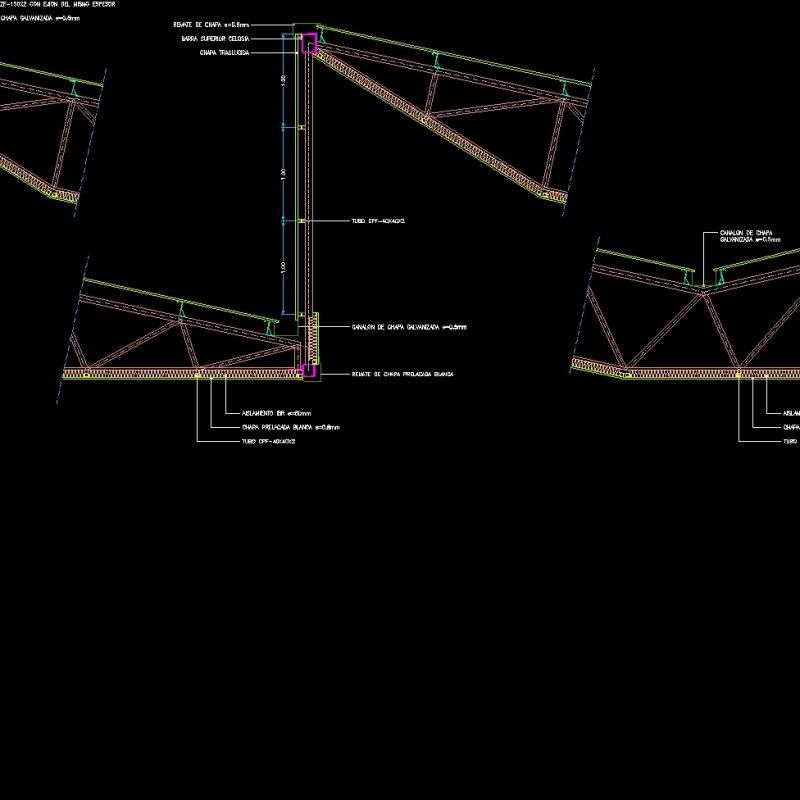 Metallic Structures DWG Detail for AutoCAD • Designs CAD