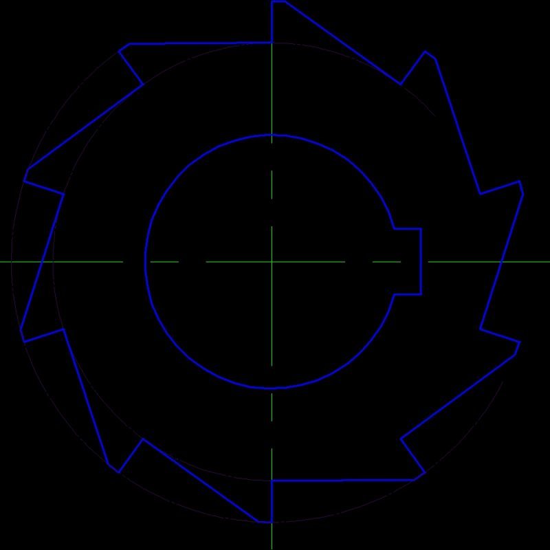 Milling Cutter DWG Block for AutoCAD • Designs CAD