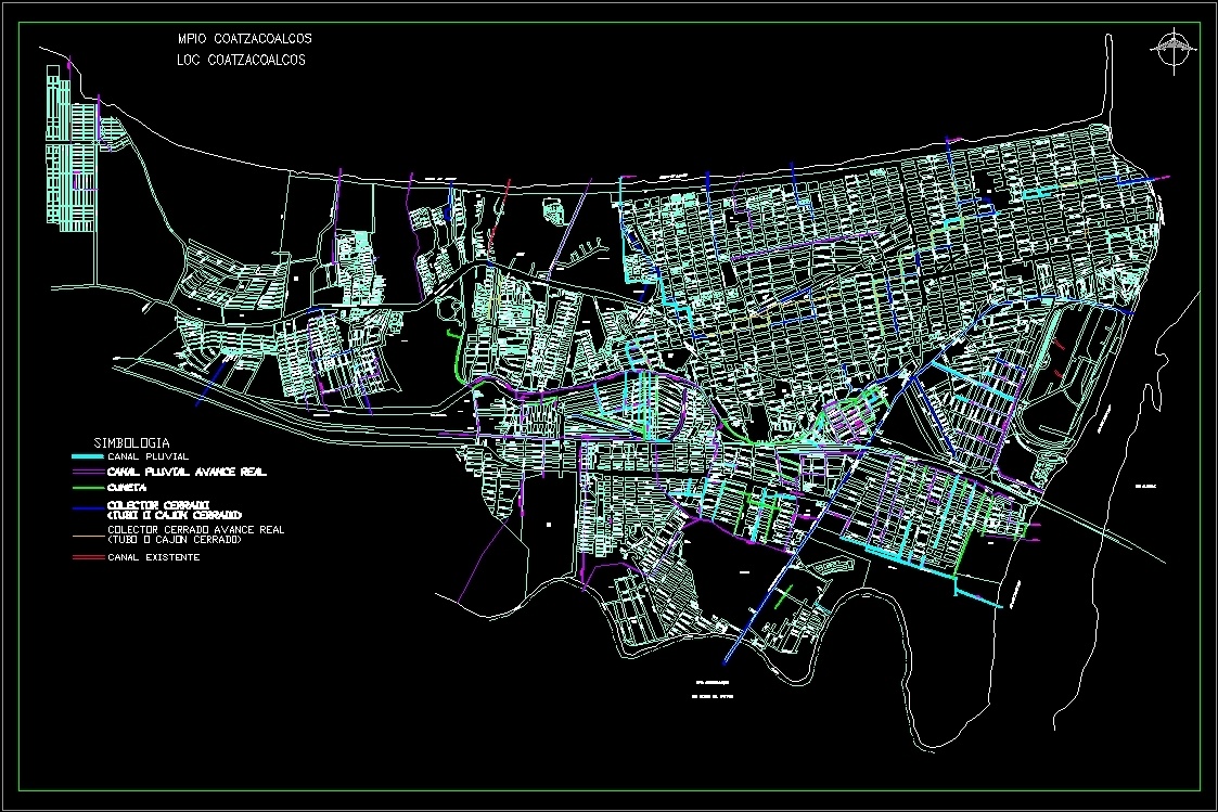 Plane City Coatzacoalcos DWG Block for AutoCAD • Designs CAD