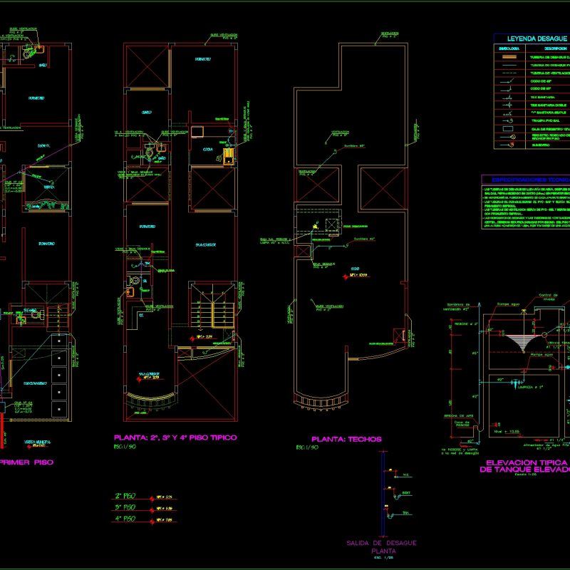 Plane Sanitary Facilities DWG Block for AutoCAD • Designs CAD