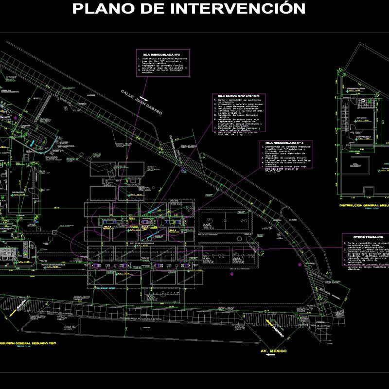 Plano Intervention Tap Tap DWG Detail for AutoCAD • Designs CAD
