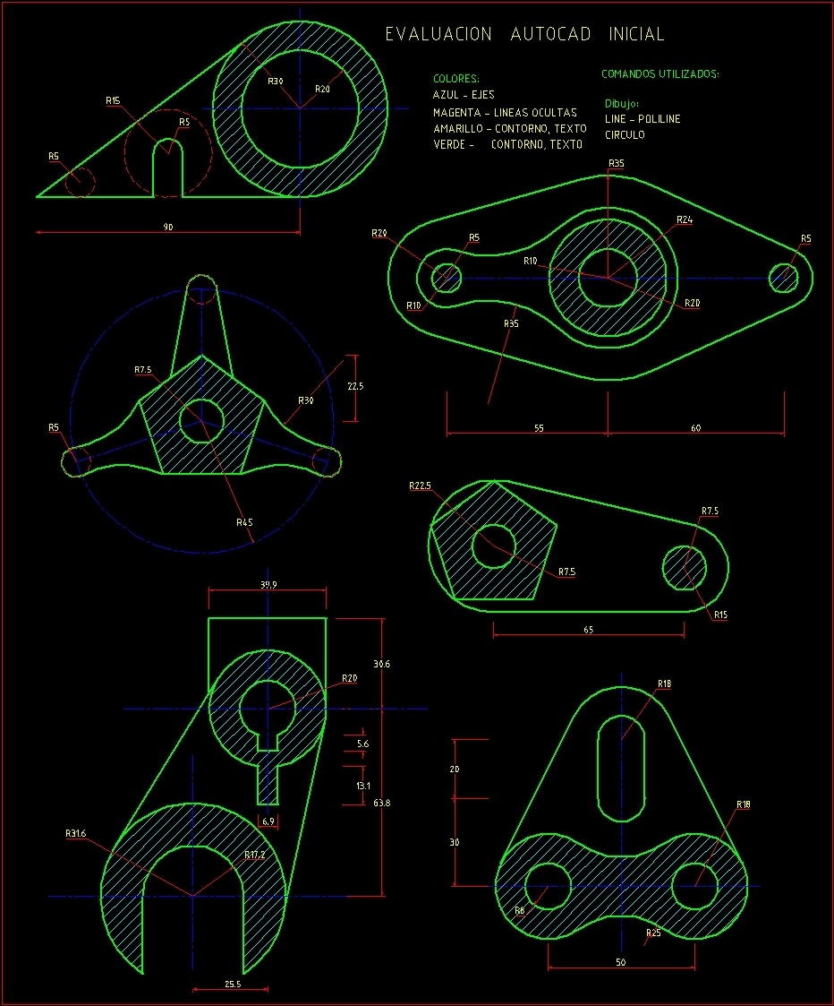 Practice Basic Autocad DWG Block For AutoCAD • DesignsCAD